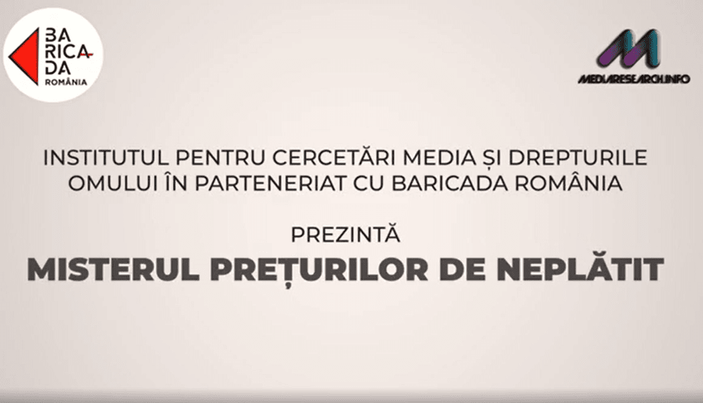 Misterul prețurilor de neplătit. Partea a IV-a