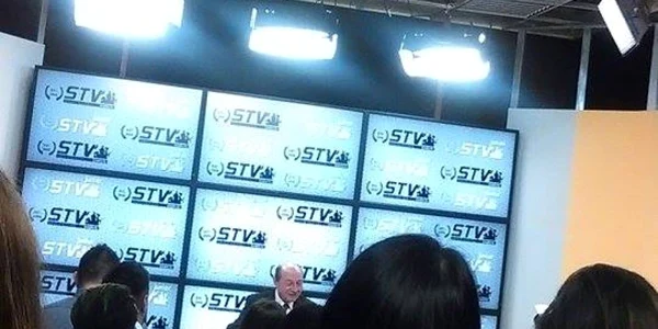 Traian Basescu la conferinta de la Tudor Vornicu