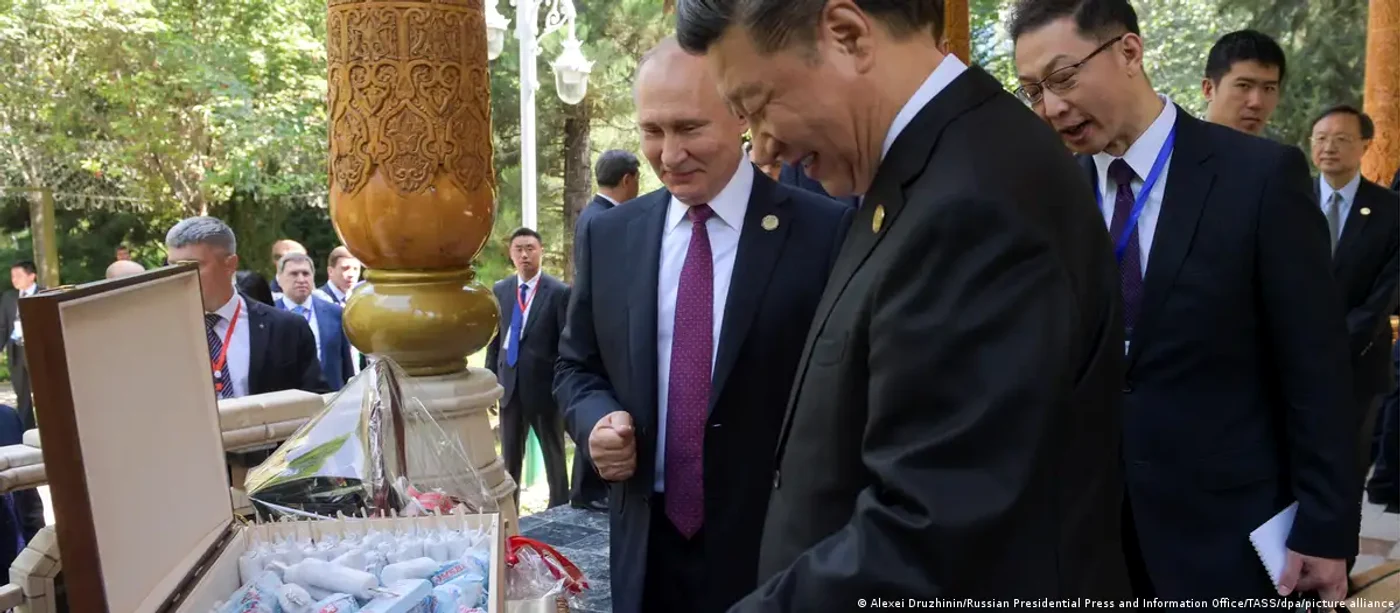Xi Jinping si Vladimir Putin