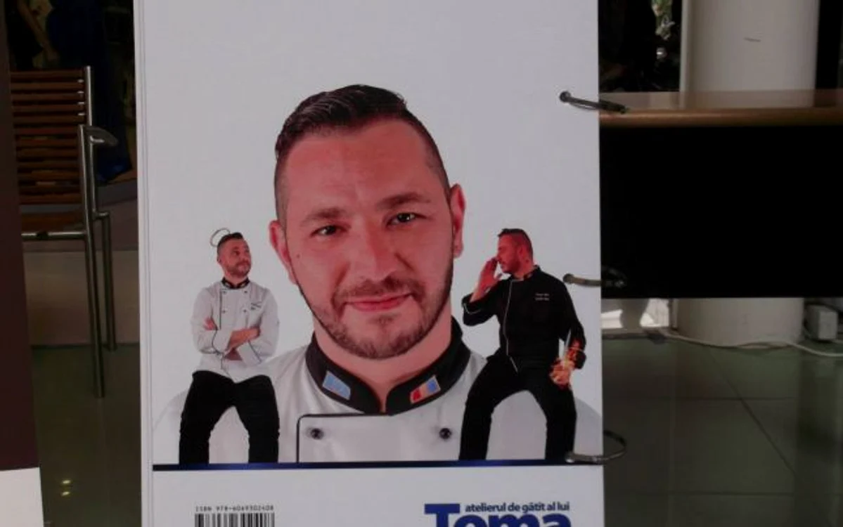 Cartea de bucate îl are ca autor pe Chef Cosmin Toma. (Foto: Dorin Timonea)