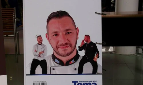 Cartea de bucate îl are ca autor pe Chef Cosmin Toma  (Foto: Dorin Timonea) jpeg