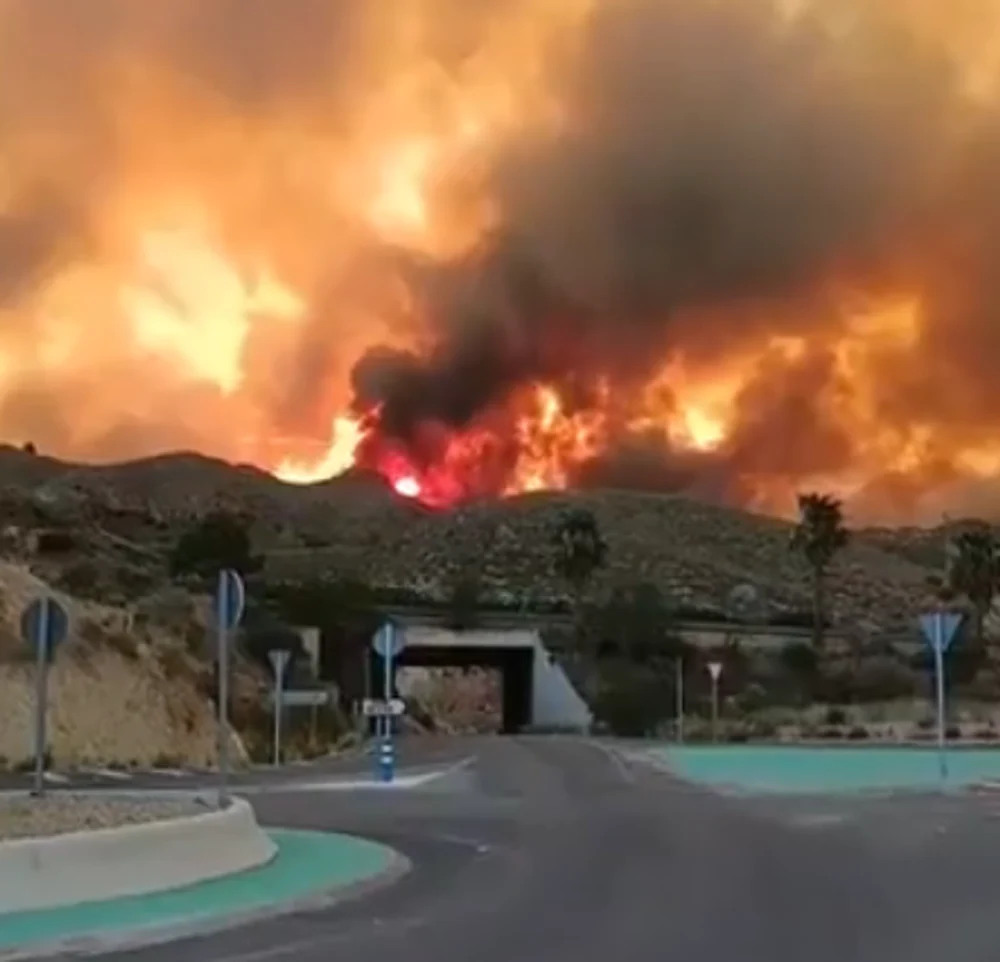 Tragedie în Spania. 11 persoane, cetățeni străini, au pierit într-un incendiu de pădure lângă Almeria