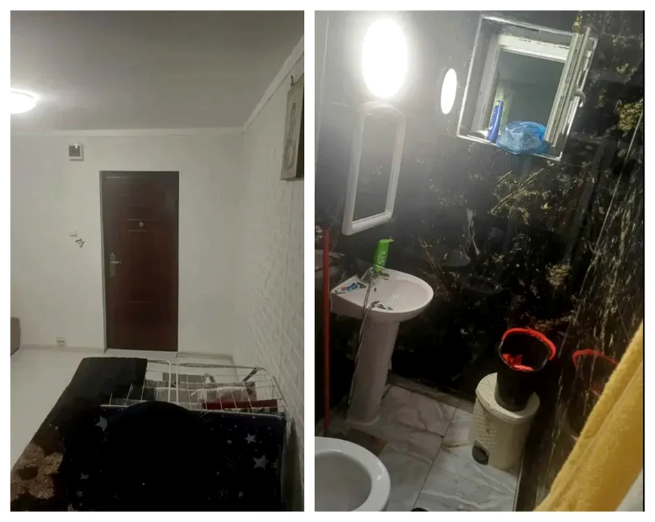 Locuința se vinde fără renovări / FOTO: Colaj OLX