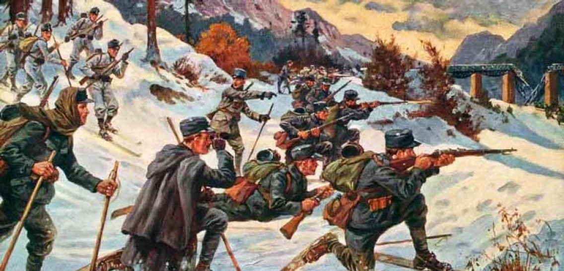 Vâlcea Bătălia de pe creste Foto historylapse org