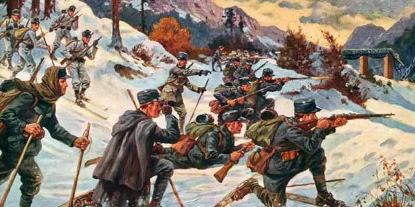 Vâlcea Bătălia de pe creste Foto historylapse org