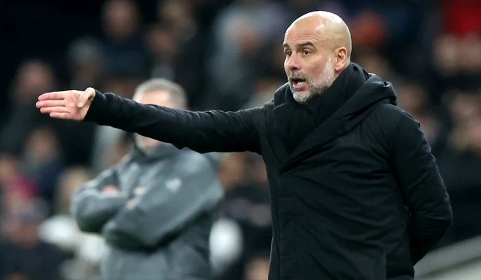 Pep Guardiola și-a găsit locul la Manchester City (FOTO: EPA)