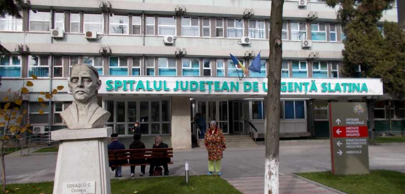 La cantina spitalului din Slatina se folosesc buteliile de rezervă