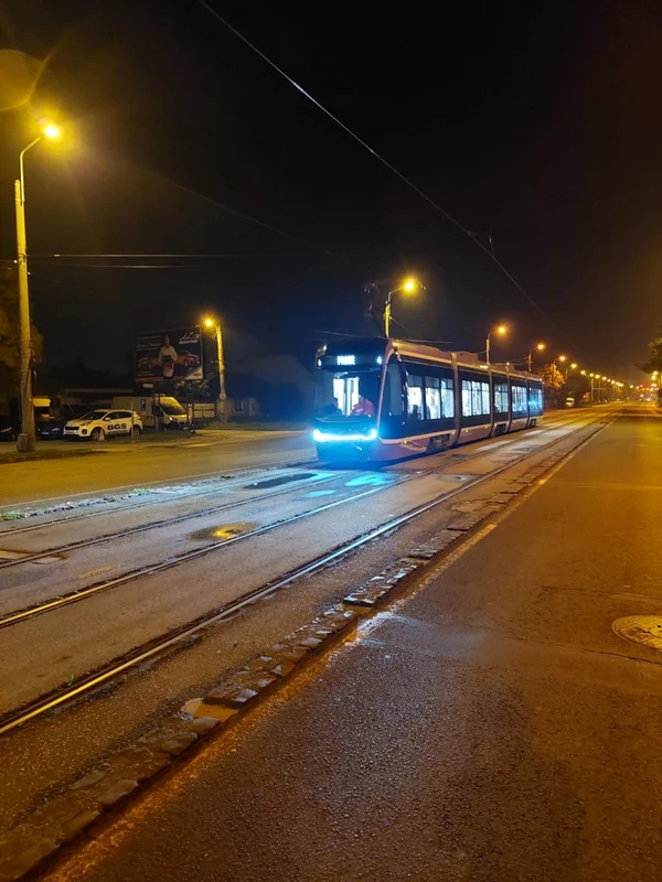 Tramvaiul turcesc se află în probe FOTO Ş.Both