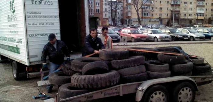 Colectarea cauciucurilor se va face în parcarea de la mall