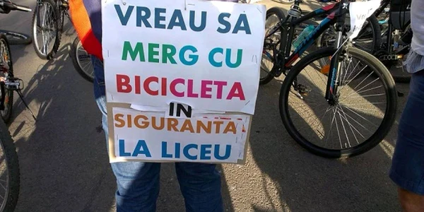 Marsul biciclistilor Constanta