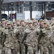 Militari britanici desfasurati in cadrul NATO FOTO EPA-EFE