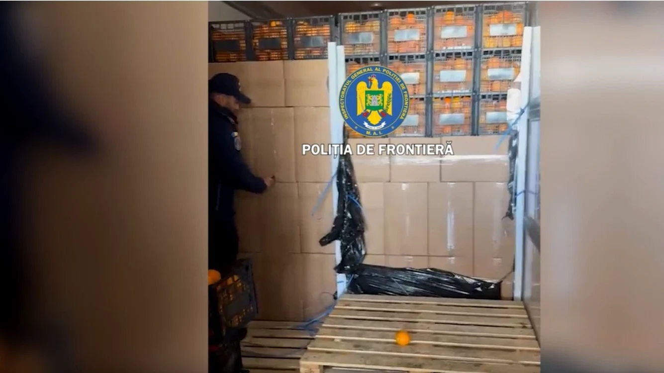 Captură uriașă la Giurgiu. FOTO: Poliția de frontieră 