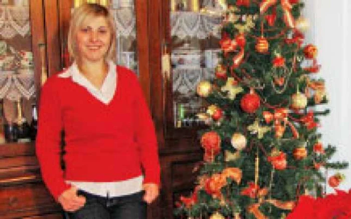 Mariana Muntean va petrece Sărbătorile acasă, lângă brad