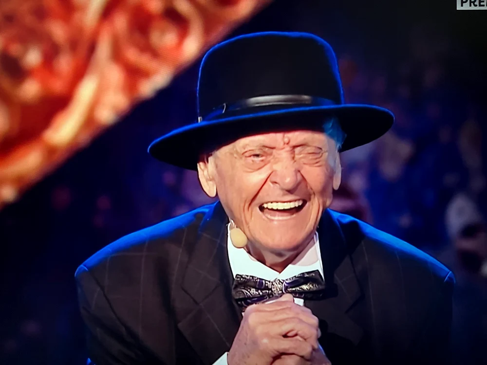 Florin Zgăvârdici (90 ani) e cel mai în vârstă concurent de la „Românii au talent” / captură: PRO TV