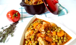 mazare verde cu carne de porc jpeg