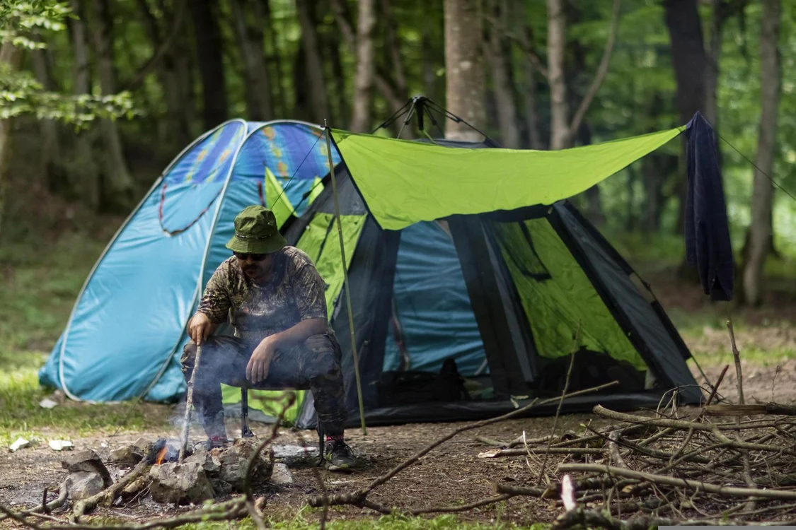 Sunt reguli stricte de campare în păduri. Foto Mostafa Meraji, Pixabay