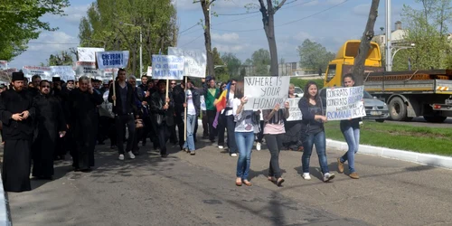 Protest anti-Chevron La Bârlad