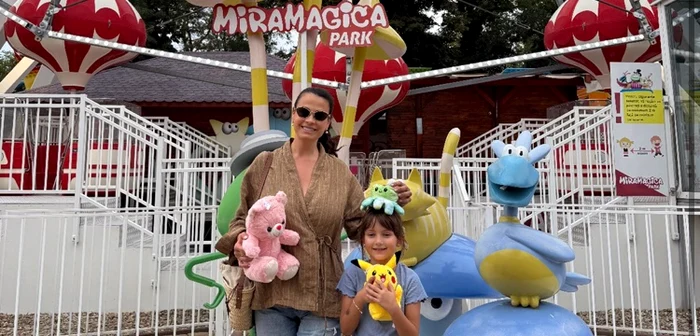 Anca Serea a ajuns și ea la distracție foto: Yolo Media