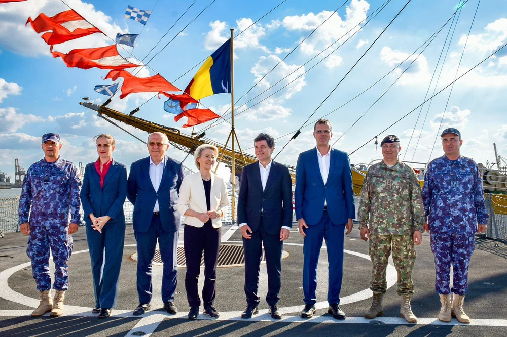 Ce se va întâmpla în Portul Constanța după vizita Ursulei von der Leyen. Șeful MAPN: „Zonă de noi dane militare, dedicată navelor NATO”