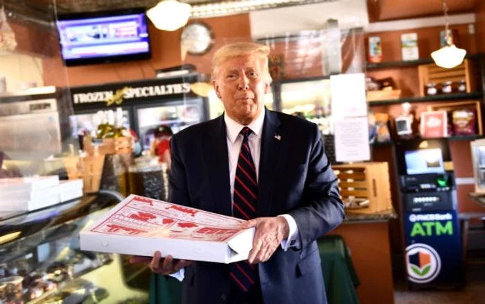Donald Trump, un preşedinte cu gusturi simple FOTO Profimedia