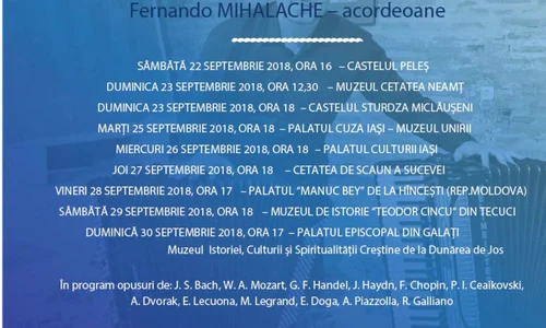 Fernando Mihalache – la acordeon si bayan, protagonist al Turneului “Muzica Palatelor României” ediția a VI a jpeg