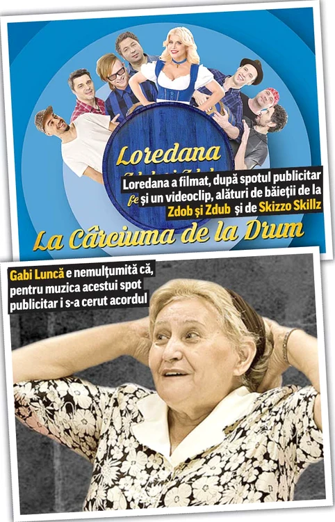 
    Loredana Groza a câştigat  procesul cu Gabi Luncă, însă  solista de muzică lăutărească  refuză să-i plătească cheltuieli  de judecată de 56.000 de lei  