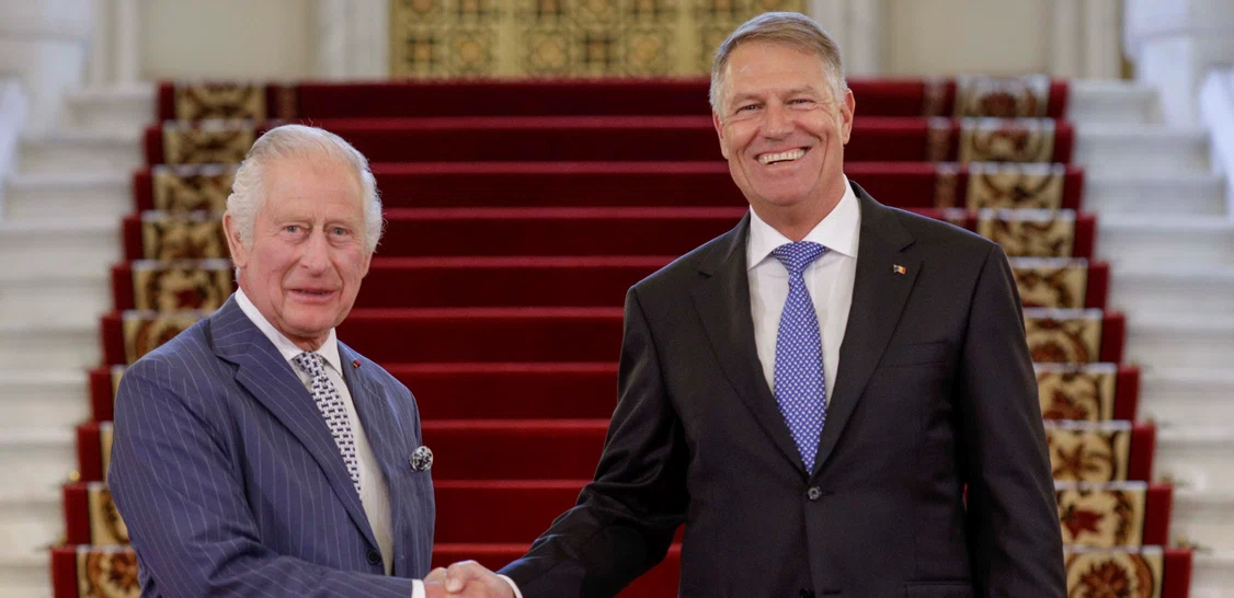 Președintele Klaus Iohannis și Regele Charles FOTO Inquam Photos