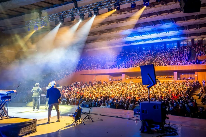 Ricchie e Poveri la Sala Palatului. Poze: arhiva.