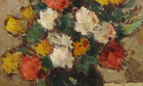 Tabloul "Buchet de flori" de Tonitza, evaluat la 190 000 lei jpeg