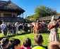 Istorie experimentală despre daci și romani la Muzeul Satului Vâlcean Înfruntarea lupilor Foto Școala 13