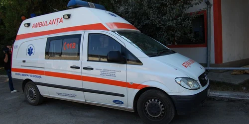 Copilul a fost adus la Spitalul Judeţean din Alba