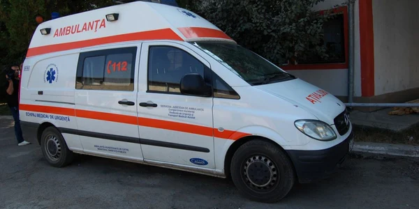 Copilul a fost adus la Spitalul Judeţean din Alba
