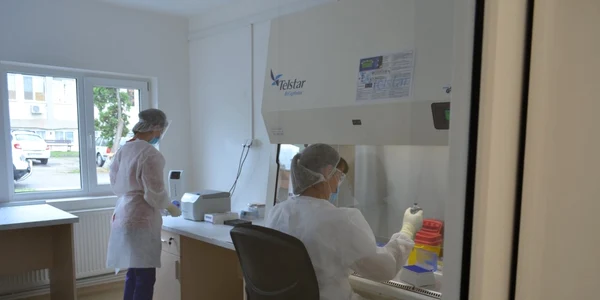 Laboratorul PCR din Râmnicu Vâlcea Foto Adevărul