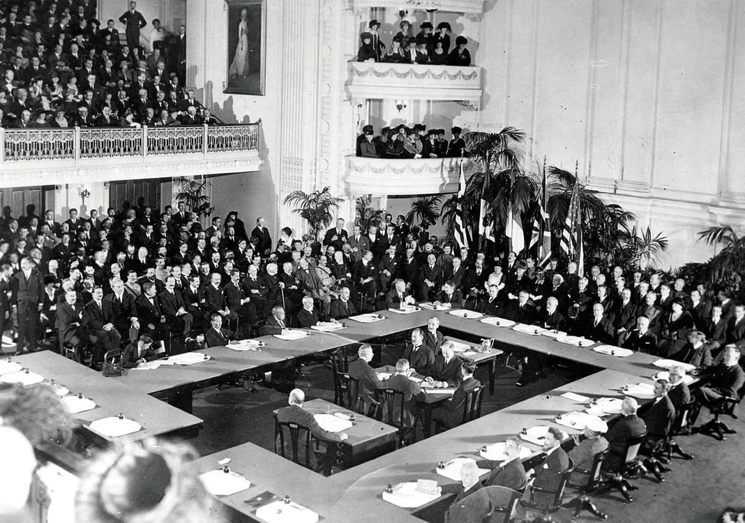 Deschiderea oficială a Conferinței de Pace de la Paris din 18 ianuarie 1918
