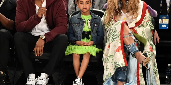 jay z beyonce si fiica lor blue ivy foto guliver/getty images