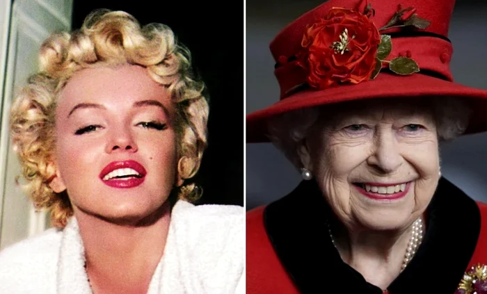 Marilyn Monroe și Regina Elisabeta a Ii-a s-au întâlnit în anul 1956 / foto: arhiva