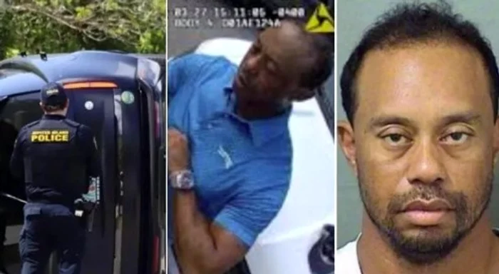 Tiger, la puțin timp după accidentul auto  FOTO Captură video