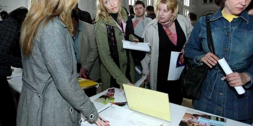 Şomeri gălăţeni cu studii superioare