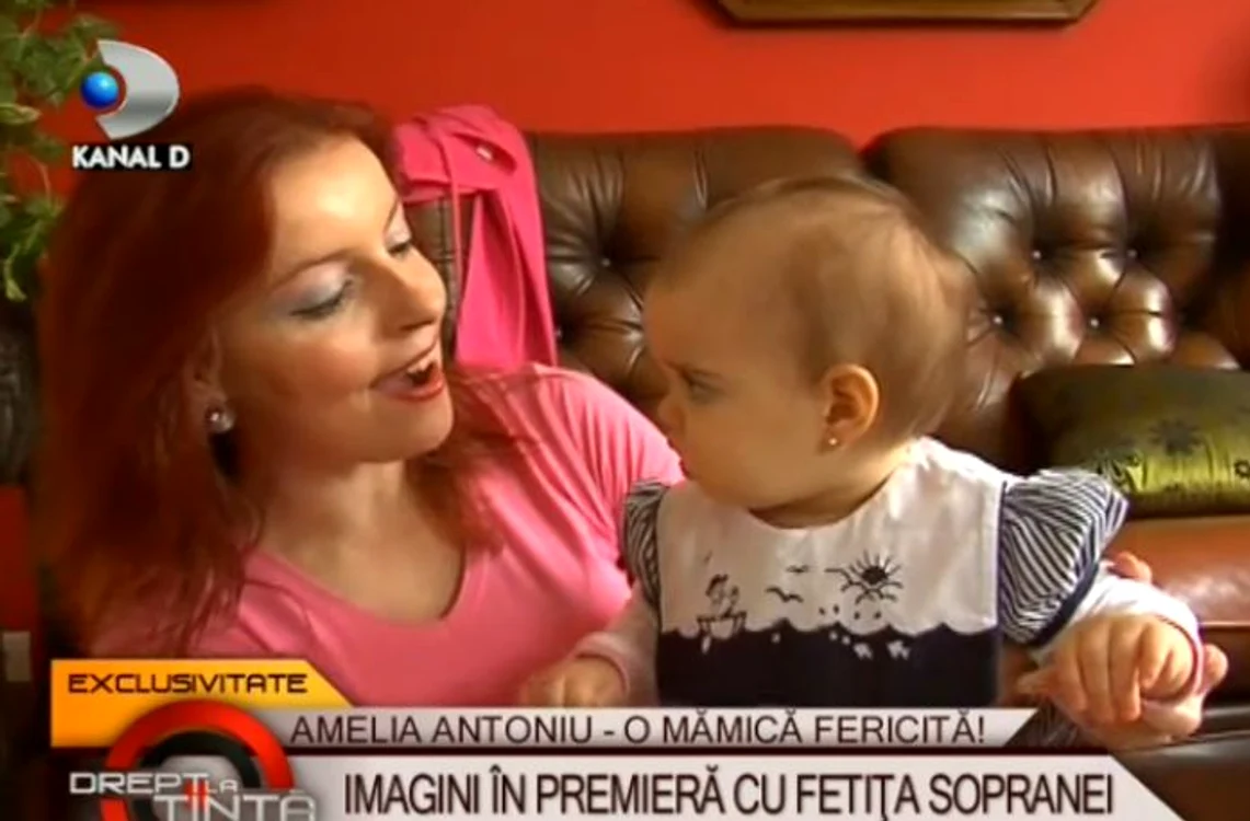Amelia Antoniu: "Alexia e lumina ochilor mei"