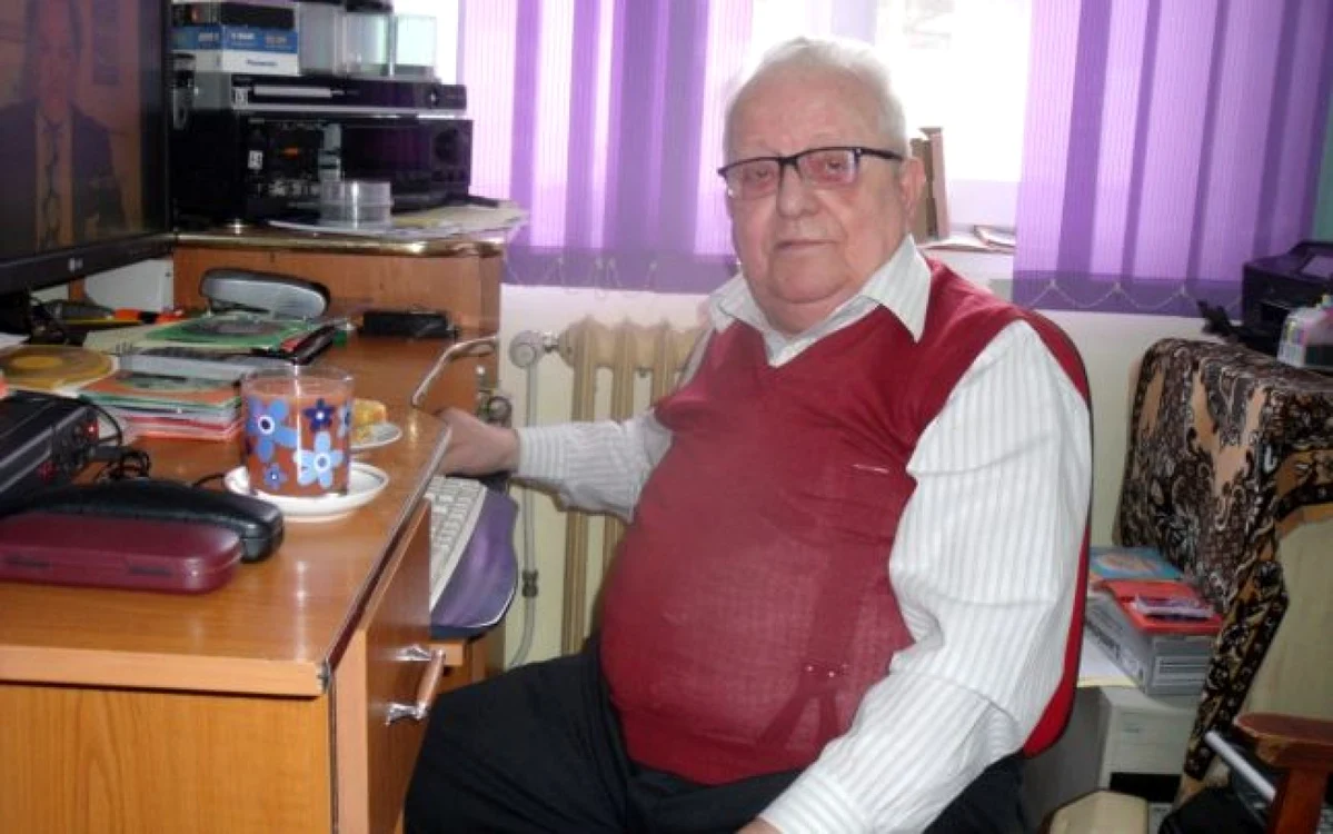 Constantin Balaci avea 86 de ani FOTO: Ştefan Borcea