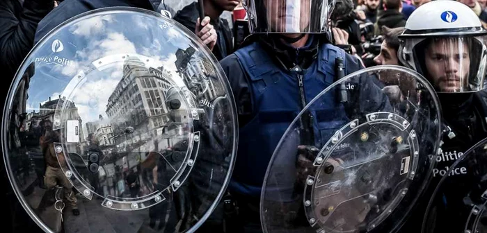 Scutieri în Bruxelles, Belgia FOTO AP