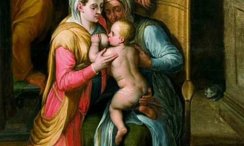 Sfânta Familie la Anvers: Inventivitatea combinatorie a lui Frans Floris jpeg