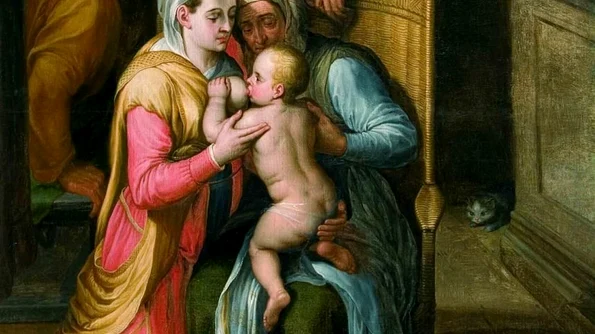 Sfânta Familie la Anvers: Inventivitatea combinatorie a lui Frans Floris jpeg