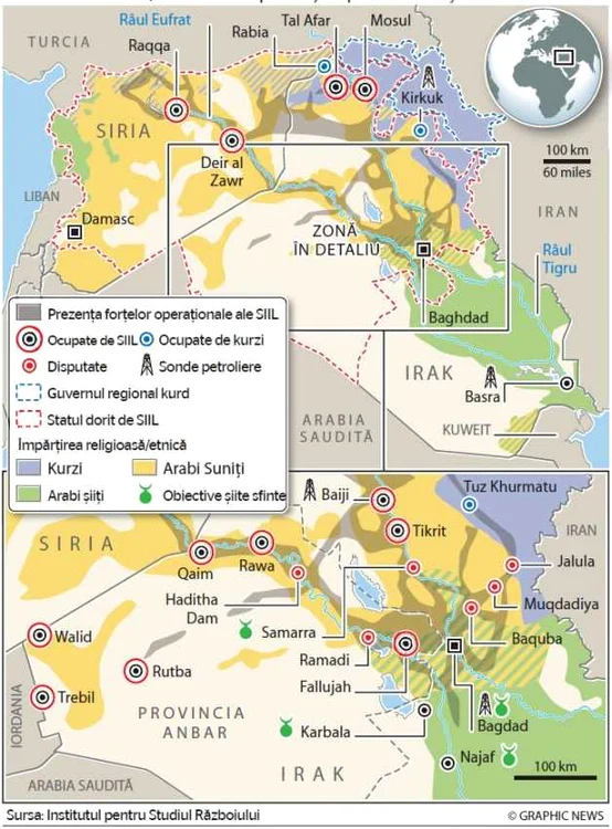 infografie irak siil granite