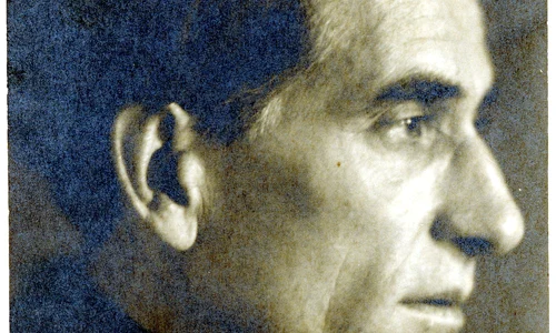 Panait Istrati. Pe verso, însemnarea: „Atena 1928 1 ianuarie” (© ANR, SANIC, Colecția Documente Fotografice, F I 6776)