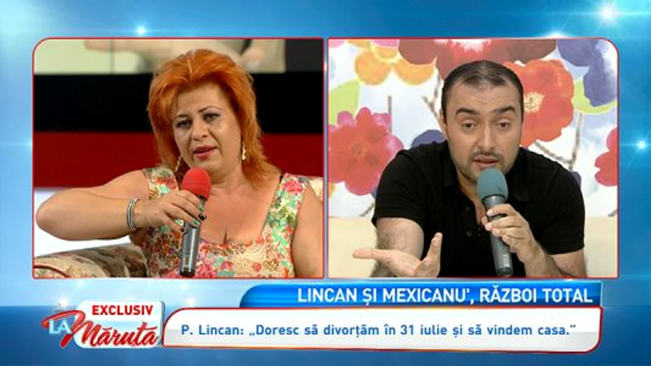 Marian Mexicanu şi fosta soţie, Paula Lincan s-au certat şi au divorţat după ce acesta a înşelat-o 