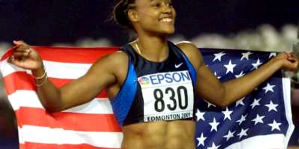 Marion Jones a fost triplă campioană olimpică în 2000