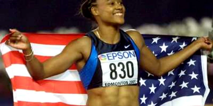 Marion Jones a fost triplă campioană olimpică în 2000