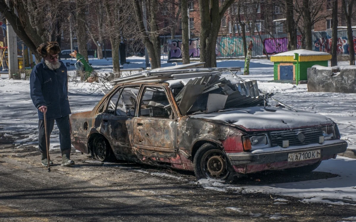 Militarul afirmă că ”se vede nervozitatea preşedintelui rus Vladimir Putin”. FOTO EPA-EFE