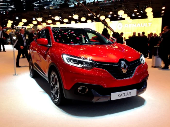 Renault Kadjar a fost
prezentat marţi în cadrul Salonului Auto de la Geneva. FOTO - zf.ro